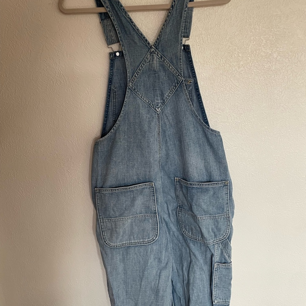 Outerknown Voyage Overalls Light Wash Denim - Picture 5 of 5